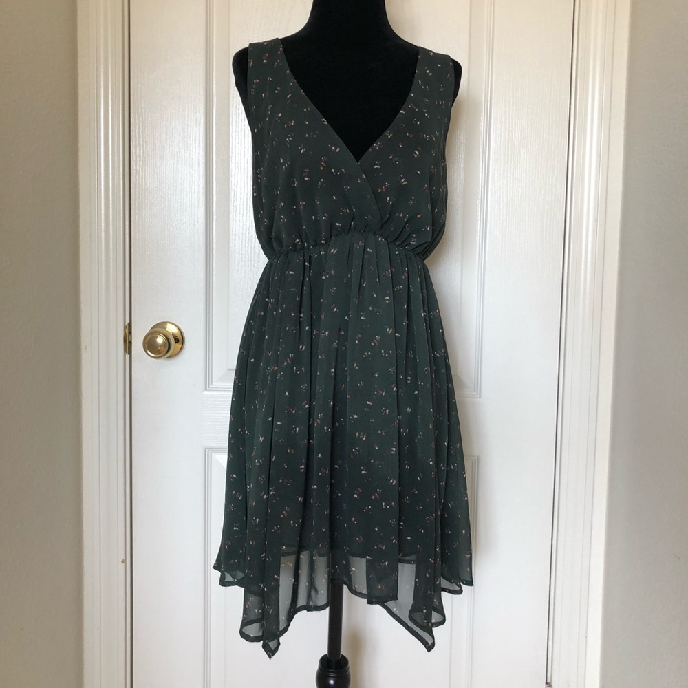 Asymmetrical Flowy Dress